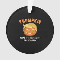 Halloween Trumpkin - Make Halloween Great Again  Ornament