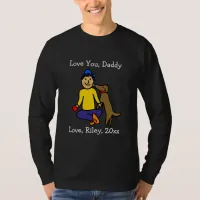 Upload Your Child's Artwork | Cute Father's Day  T-Shirt