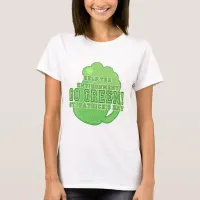 Go Green Saint Patrick Day Slogan T-Shirt