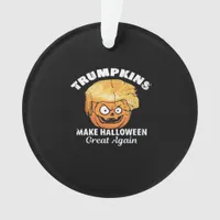 President Funny Trumpkins Halloween Ornament