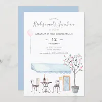 Watercolor Paris Bridal Luncheon invitation