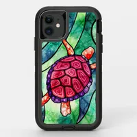 Sea Turtle Bright Tropical OtterBox Defender iPhone 11 Case