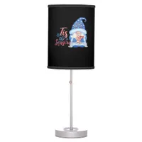 Gnome Tis The Season  Table Lamp