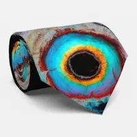 Ethereal Cosmic Eye Monogram Vibrant Abstract Art