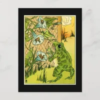 Adorable Vintage Frog Postcard