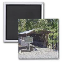 Clarkson Covered Bridge Alabama  Magnet