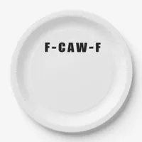 F-Caw-F Essential Simple Clean Paper Plates