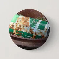 Vintage Soda Can in a Pile of Junk Button