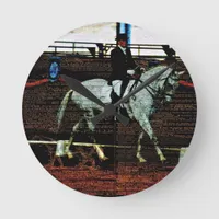 Dressage Art Round Clock
