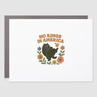 No Kings In America We The People Retro For Girl C Car Magnet