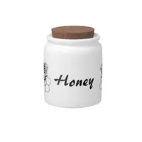 Candy Jar - Honey and bees