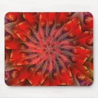 RedFractal Swirl Mousepad