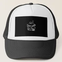 Cottagecore Aesthetic Mushroom Snail Fungi Goblinc Trucker Hat