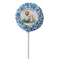 It's a Boy | A Baby and his Dog Baby Shower Chocolate Covered Oreo Pop