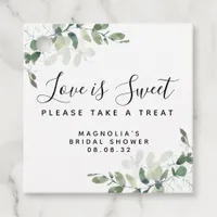Love is Sweet Eucalyptus Bridal Shower  Favor Tags