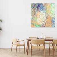 Modern Contemporary abstract Art Canvas Print