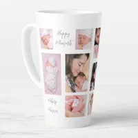 Family 11 Photo Collage Sentimental Quotes Latte Mug