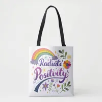 Radiate Positivity Tote Bag