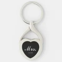 Mrs. Est.2025 Bride Gift Keychain