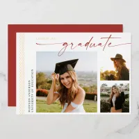 Signature Graduate | Photo Foil Grad Announcement