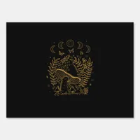 Goblincore Aesthetic Academia Cottagecore Mushroom Sign