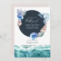 Summer Beach Wedding Invitation
