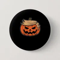 Trumpkin Halloween  Button