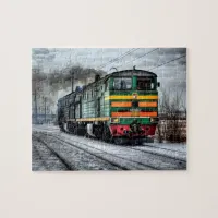 Locomotive Steam Engine Train Puzzle