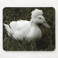 Crestie in Black and White Mouse Pad