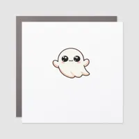 Cute Little Boo Basic Clean Car Magnet