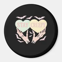 Creepy – Skeleton Hand Holding Hearts Sweet And Sp Magnet