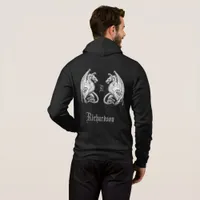 Personalized Winged Dragons  Hoodie