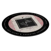 Elegant 37th Alabaster Wedding Anniversary Cutting Board
