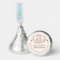 Café Bébé French Modern Gender Neutral Baby Shower Hershey®'s Kisses®