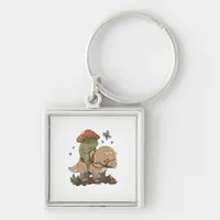Cottagecore Frog  Aesthetic Mushroom Cute Goblinco Keychain