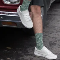 Eucalyptus Pattern Socks