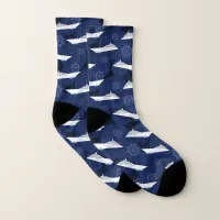 Cruise Ship Sailing Socks