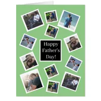 Personalized Photos Happy Father's Day Card