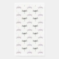 Dragonfly Daylight White Paper Guest Towels