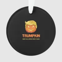 Halloween Trumpkin - Make Halloween Great Again De Ornament