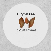 I Yam What I Yam, I Yam What I Yam, Comical, Cute, Patch