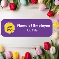 Multi Color Employee Magnetic Or Safety Pin Name Tag