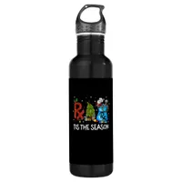 Technician Christmas Tis The Season Stainless Steel Water Bottle