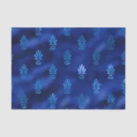 Royal Blue and Silver Tissue Paper