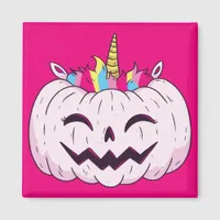 Unicorn Pumpkin Magnet