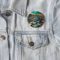 As Time Walks By AI Art Button