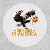 No Kings In America We The People Political Retro  Patch