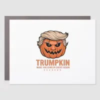 Trumpkin Pumpkin, Halloween Classic Car Magnet
