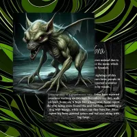 Chupacabra - Cryptid Cards