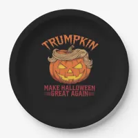 Trumpkin Make Halloween Great Again - Sarcastic Sa Paper Plates